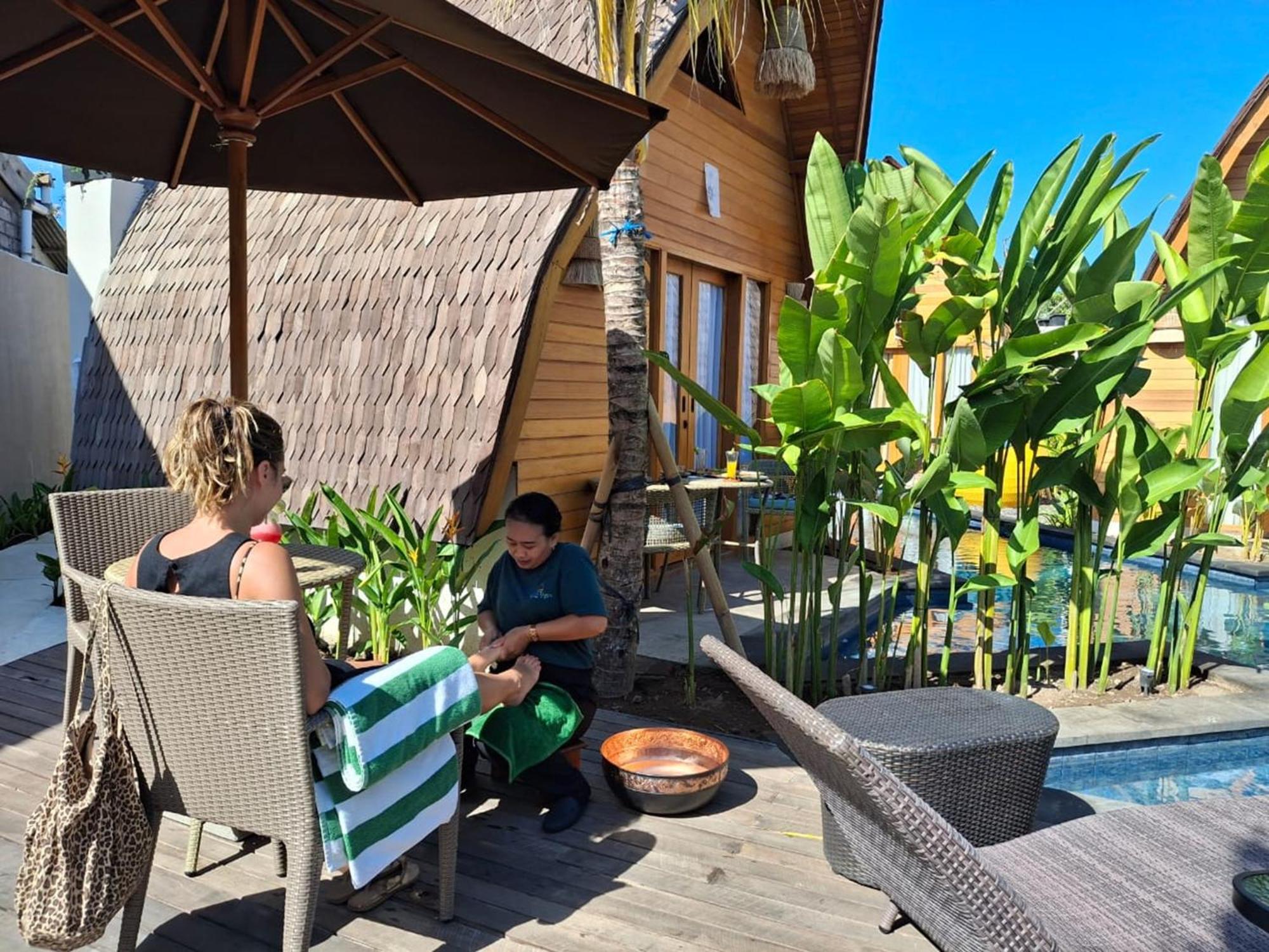 Abian Klumpu Villa & Spa Sanur Exteriér fotografie